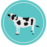 Dairy Cow Badge