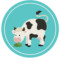 Dairy Cow Badge