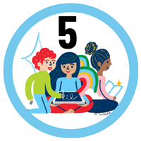 Tween Badge 5 Badge